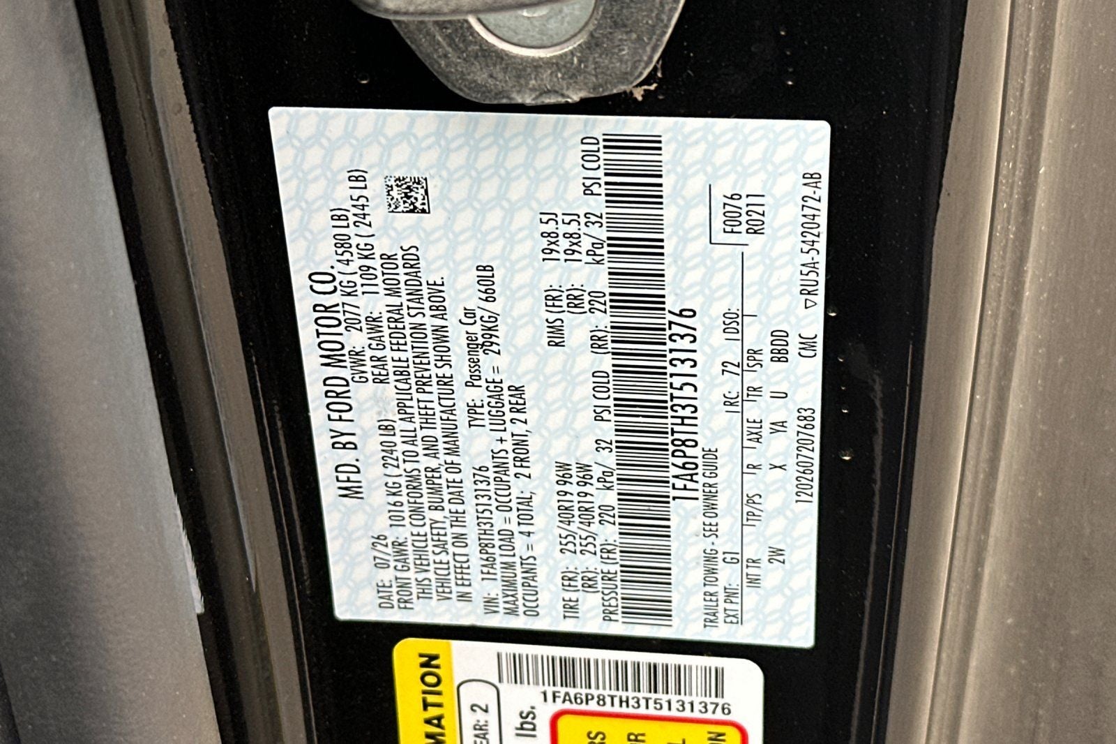2026 Ford Mustang EcoBoost