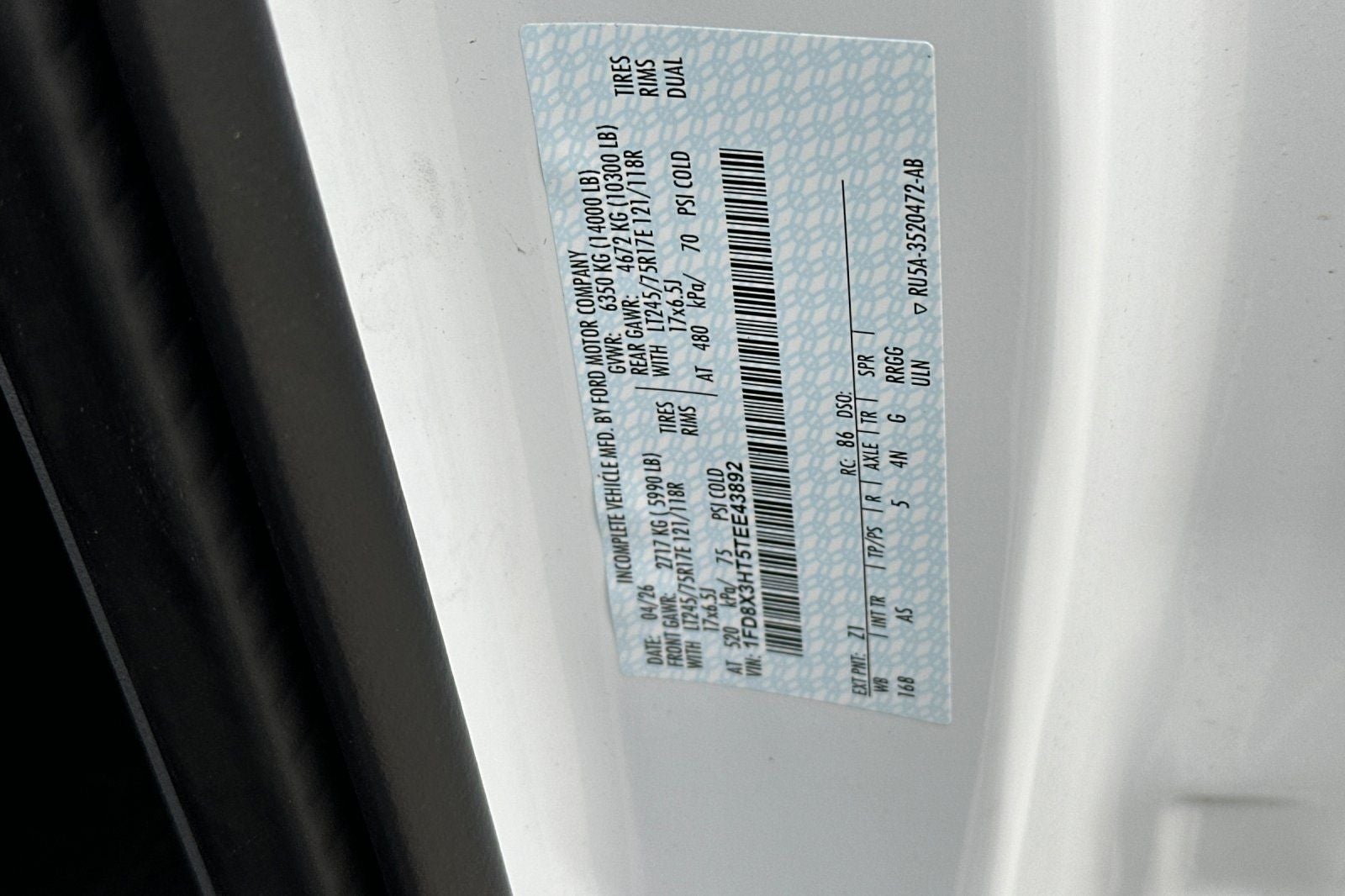 2026 Ford F-350SD XL DRW