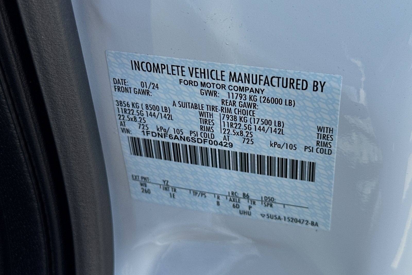 2025 Ford F-650SD DUMP