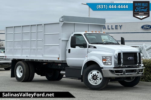 2024 Ford F-650SD 16ft Landscape Dump Solid Steel Sides
