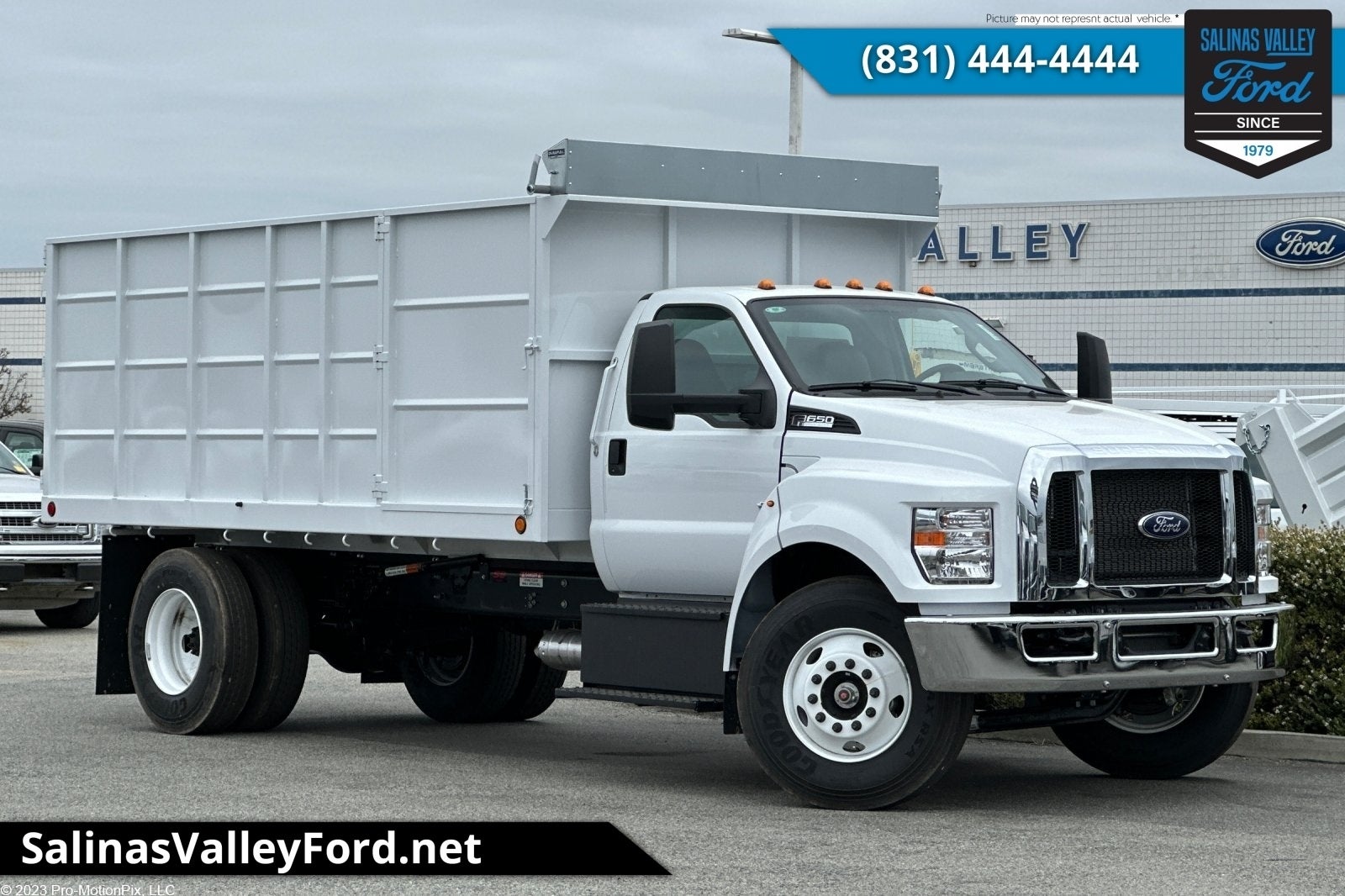 2024 Ford F-650SD 16ft Landscape Dump Solid Steel Sides