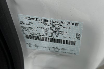 2024 Ford F-650SD 16ft Landscape Dump Solid Steel Sides