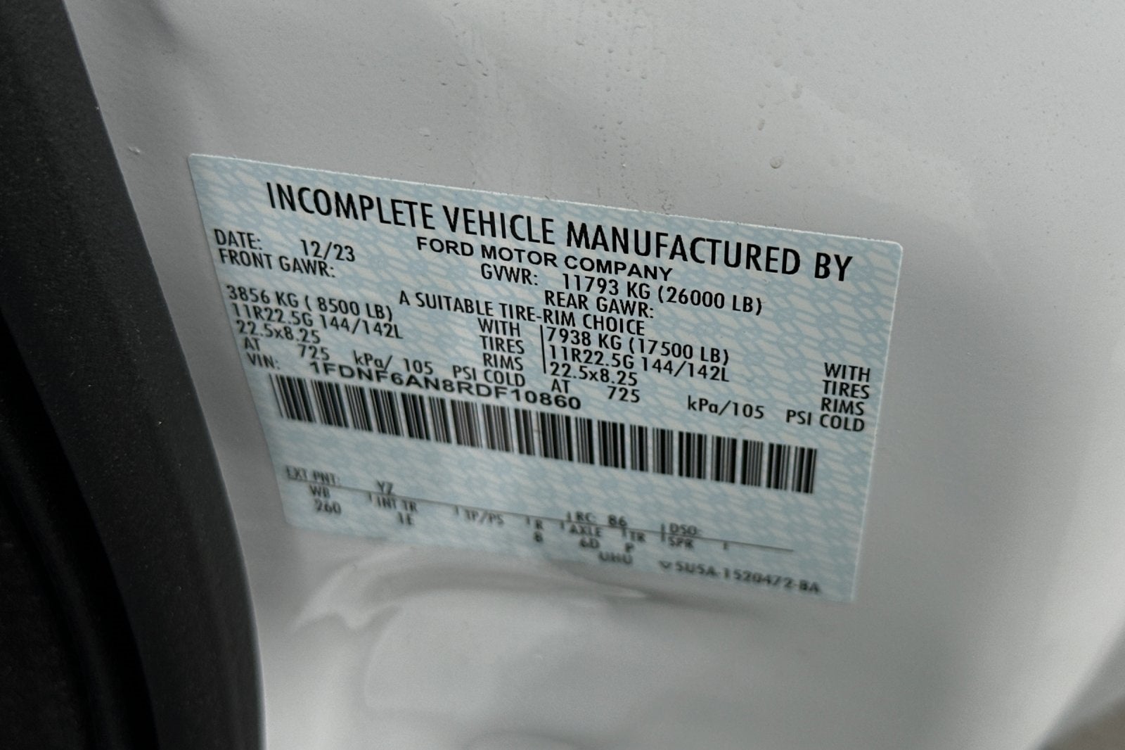 2024 Ford F-650SD 16ft Landscape Dump Solid Steel Sides