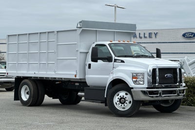 2024 Ford F-650SD 16ft Landscape Dump Solid Steel Sides