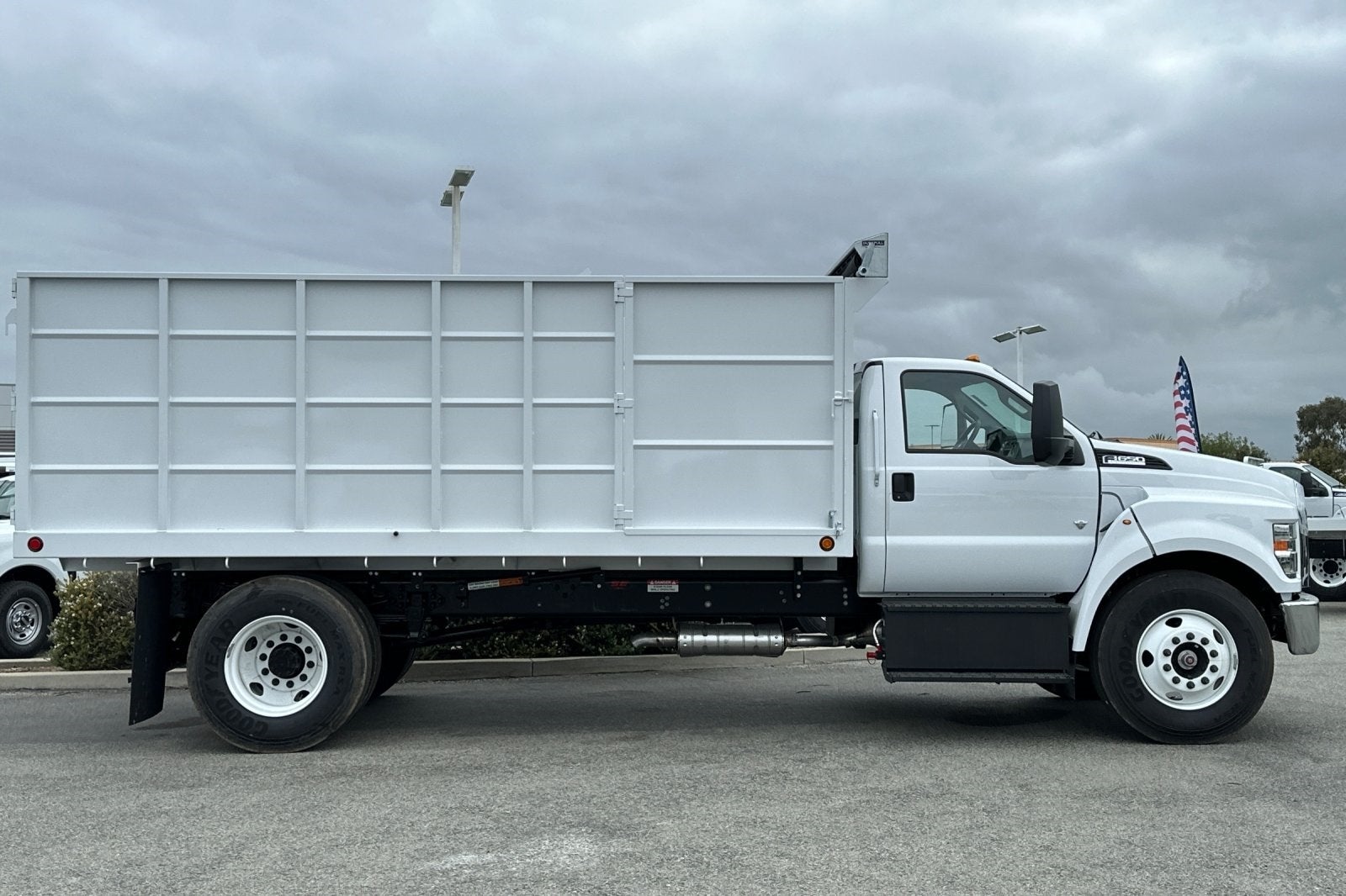 2024 Ford F-650SD 16ft Landscape Dump Solid Steel Sides