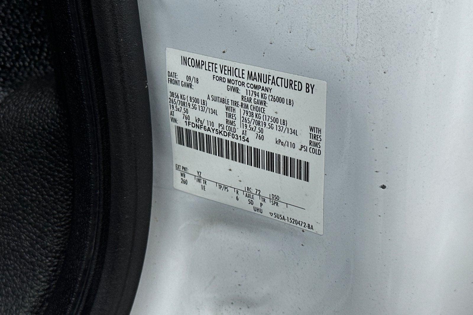 2019 Ford F-650SD Base