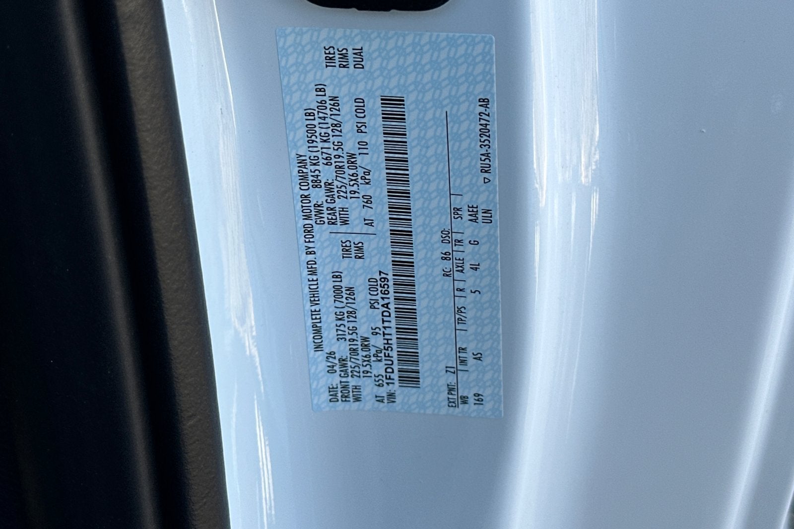 2026 Ford F-550SD XL DRW