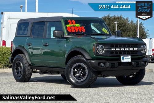 2022 Ford Bronco Black Diamond