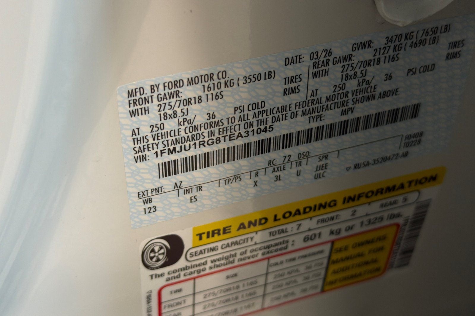 2026 Ford Expedition Tremor