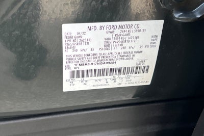 2022 Ford Explorer Timberline