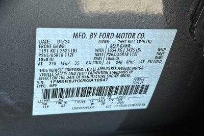 2024 Ford Explorer Timberline