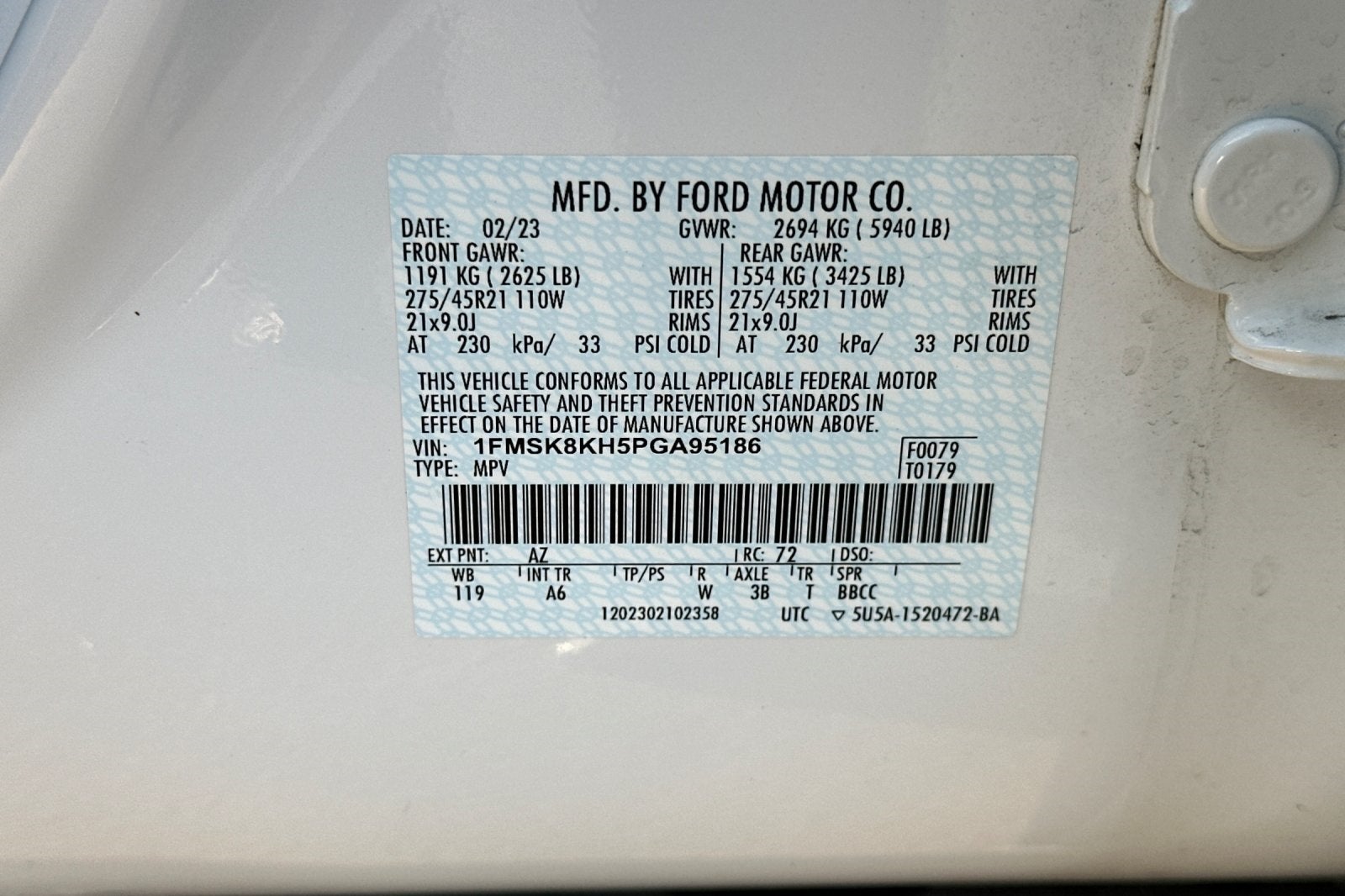 2023 Ford Explorer ST-Line