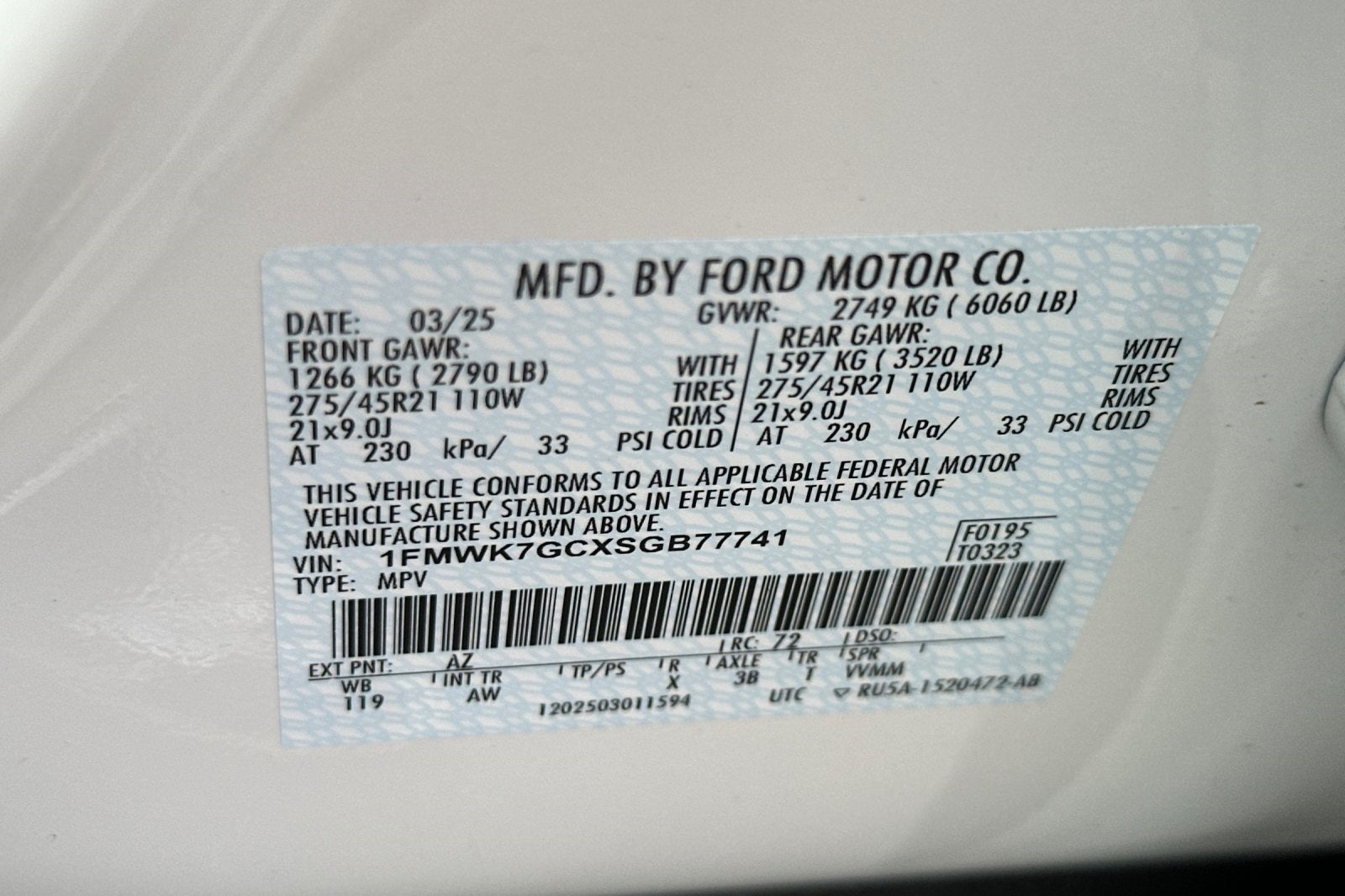 2025 Ford Explorer ST