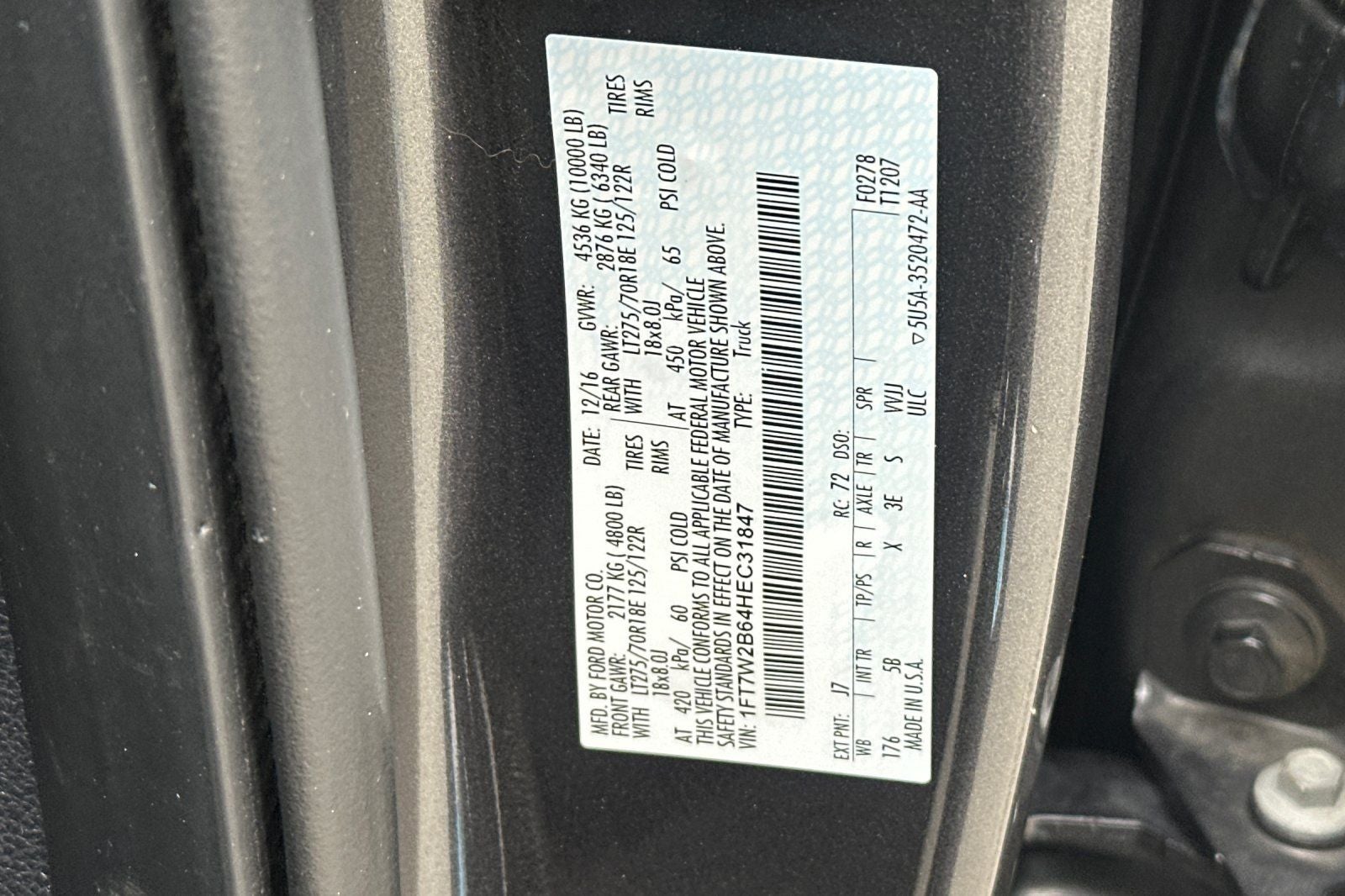 2017 Ford F-250SD Lariat