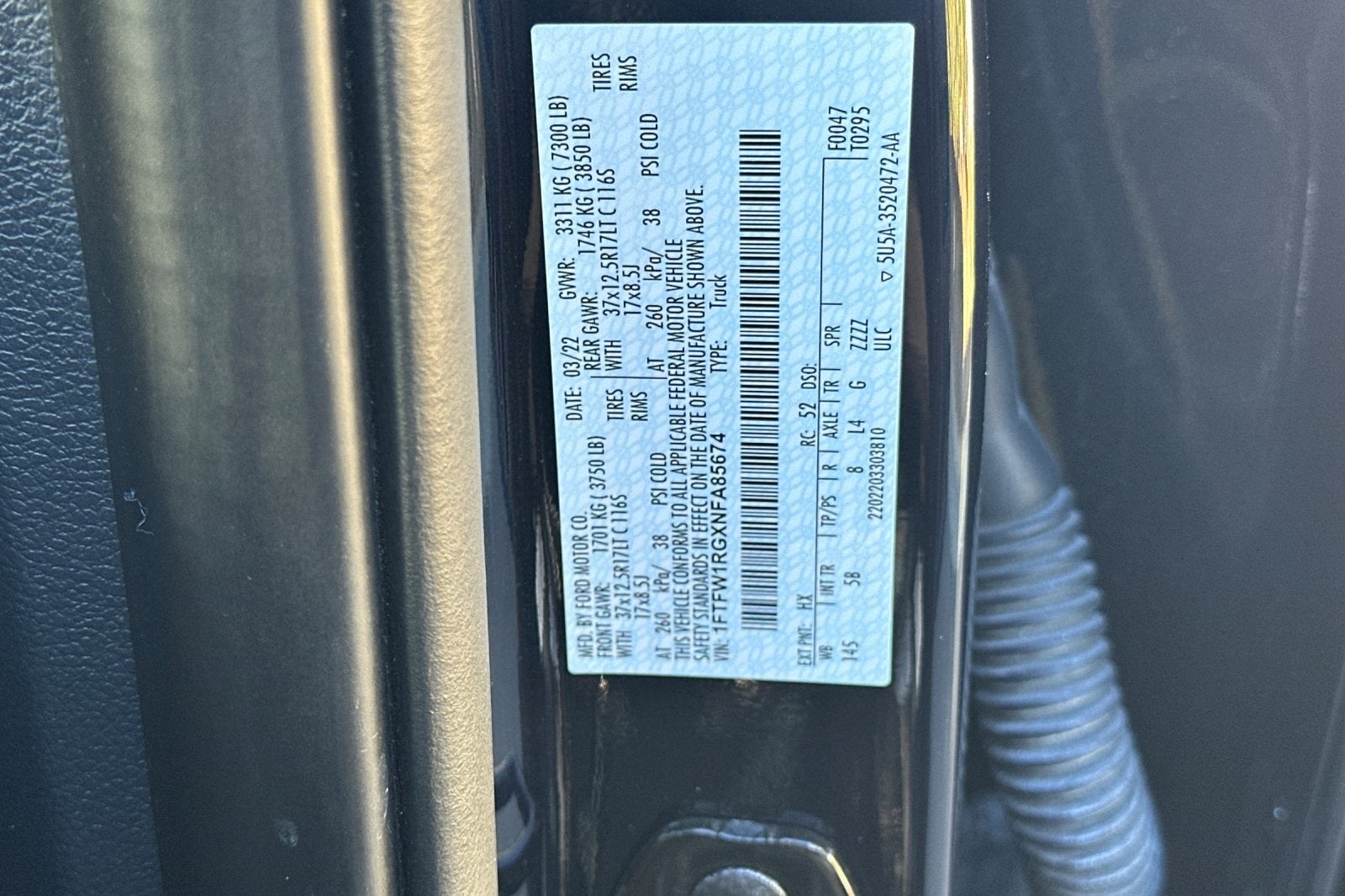 2022 Ford F-150 Raptor