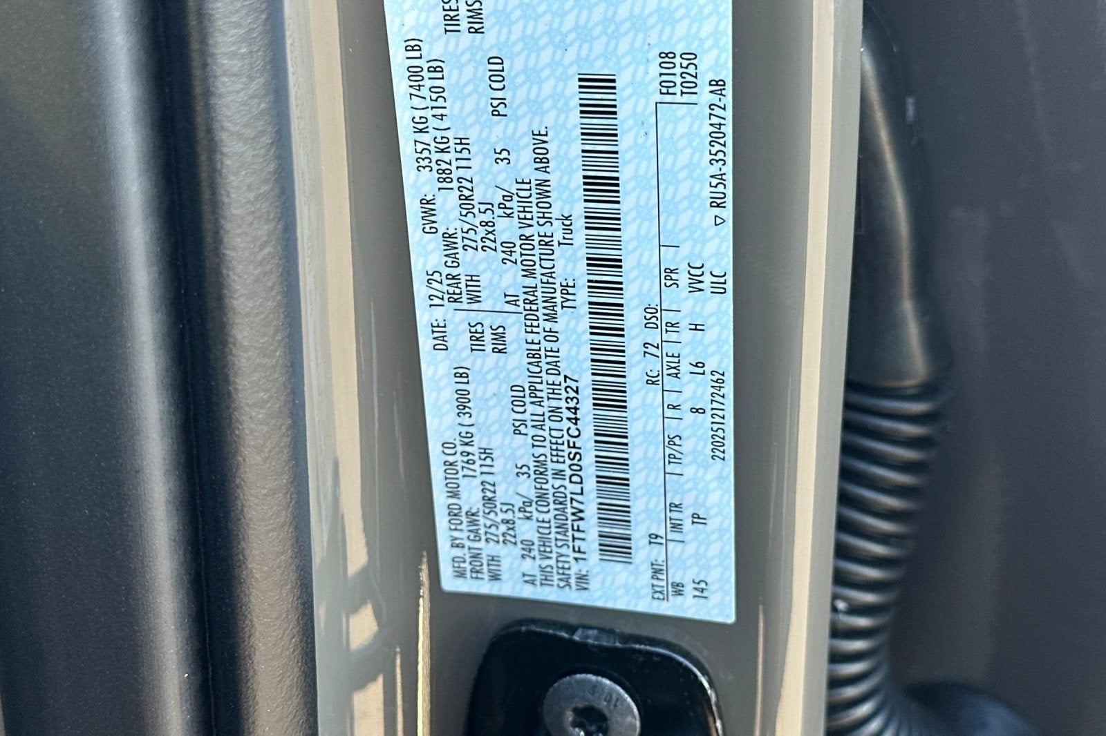 2025 Ford F-150 Platinum