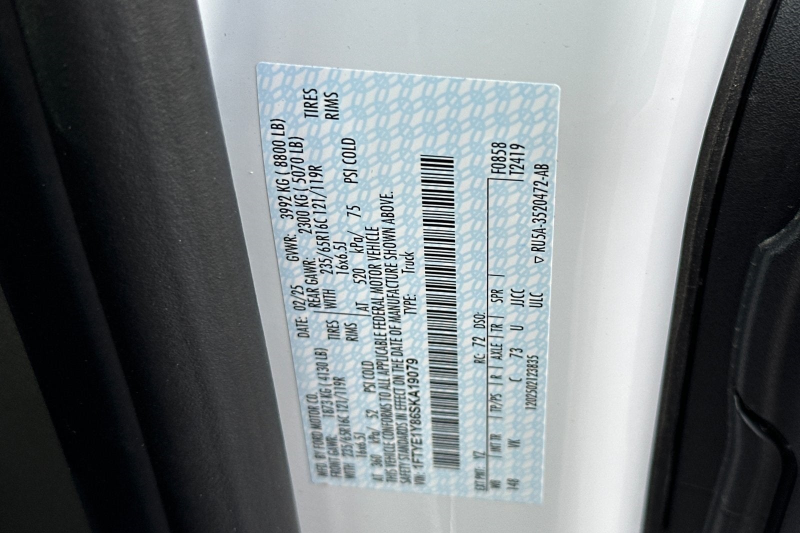 2025 Ford Transit-150 Base