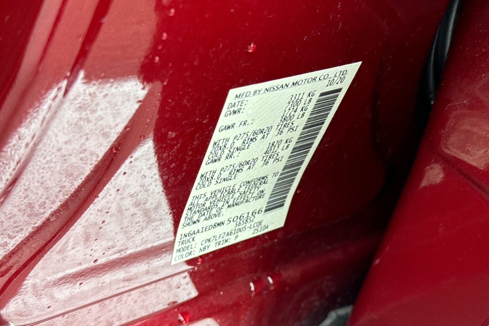 2021 Nissan Titan Platinum Reserve