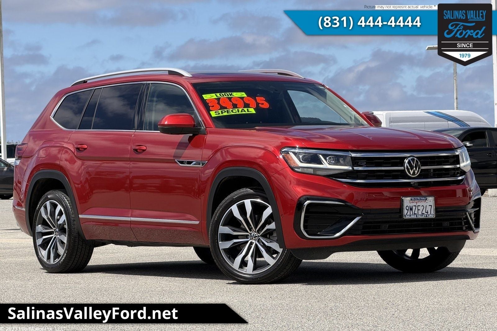 2022 Volkswagen Atlas 3.6L V6 SEL Premium R-Line