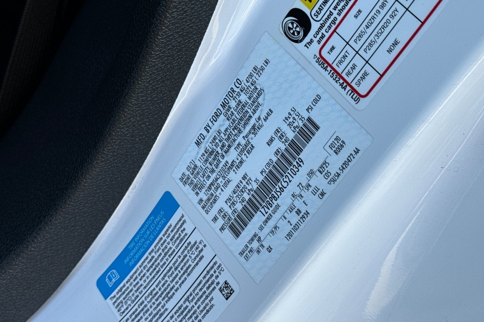 2012 Ford Mustang Shelby GT500