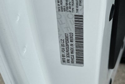 2023 RAM ProMaster 2500 High Roof