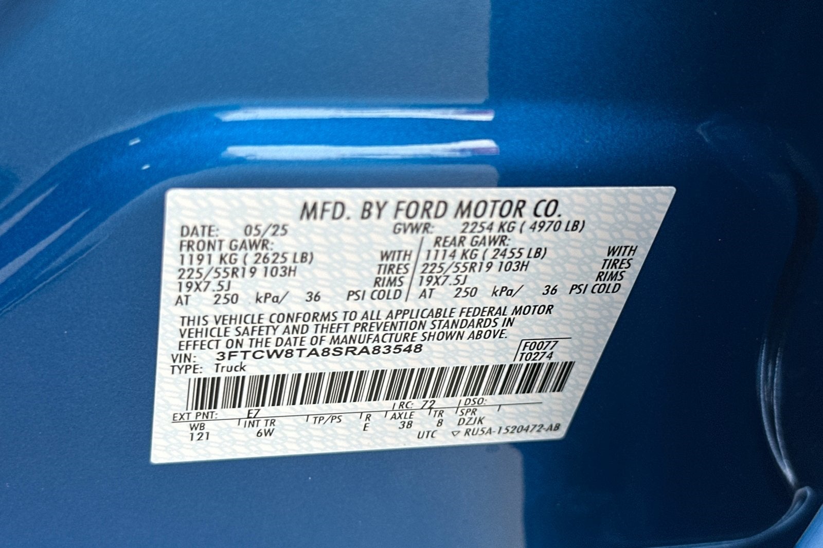 2025 Ford Maverick Lobo Standard