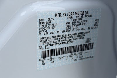 2025 Ford Maverick Lobo Standard