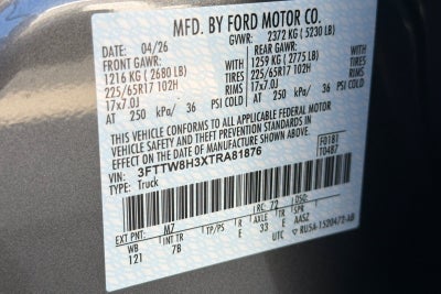 2026 Ford Maverick XLT