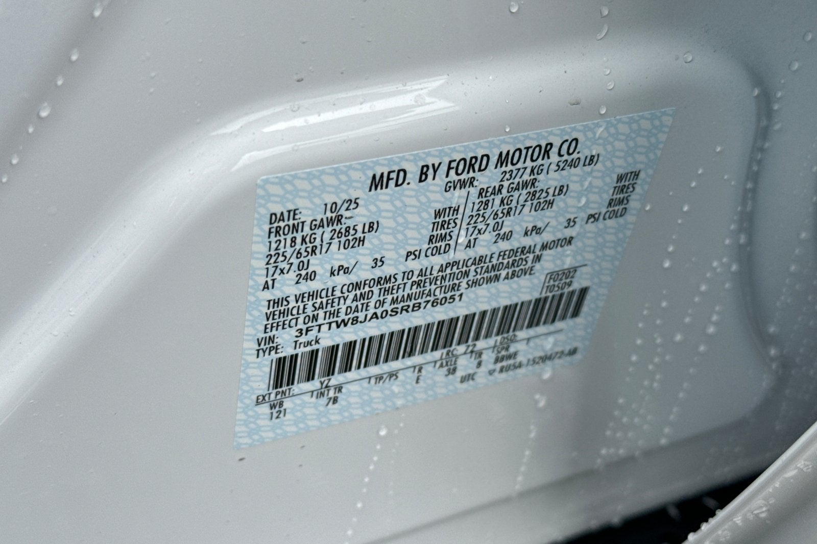 2025 Ford Maverick XLT