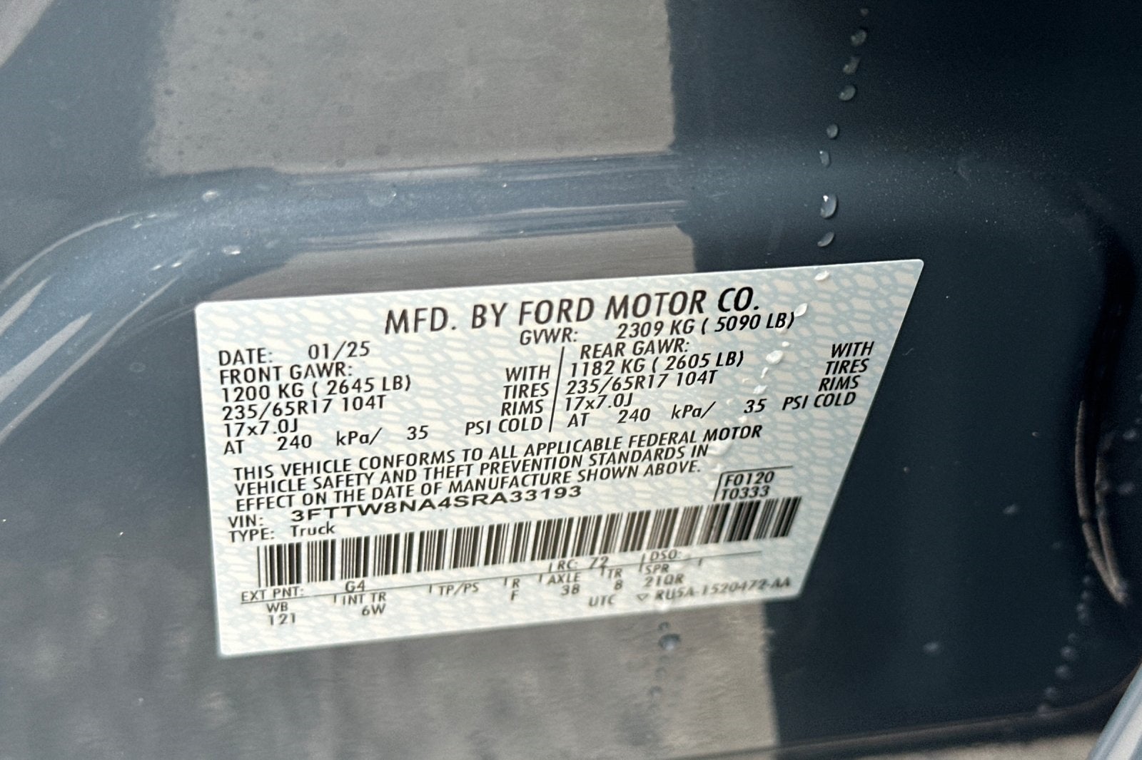 2025 Ford Maverick Tremor