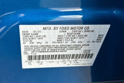 2025 Ford Maverick Tremor