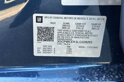 2020 Chevrolet Silverado 1500 LT