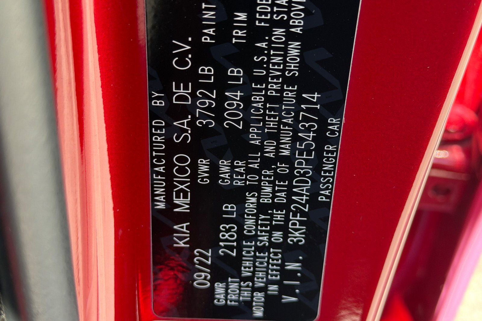 2023 Kia Forte LXS
