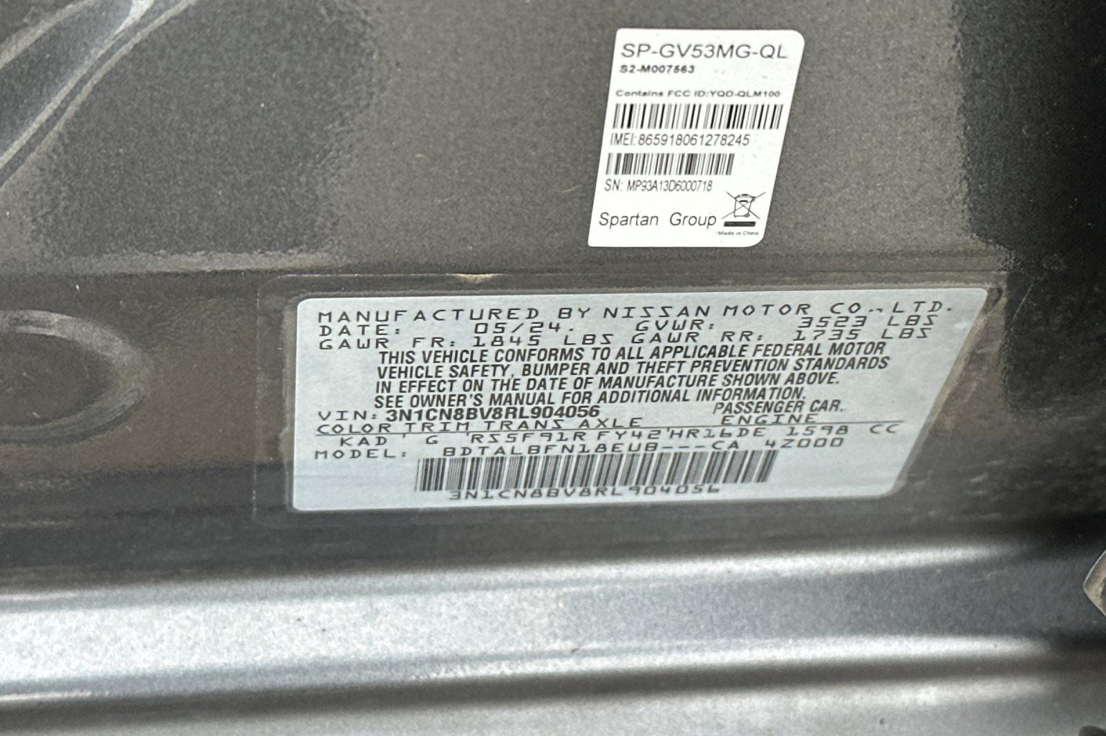 2024 Nissan Versa 1.6 S
