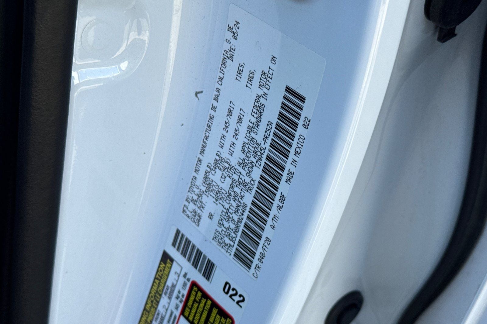 2024 Toyota Tacoma SR5