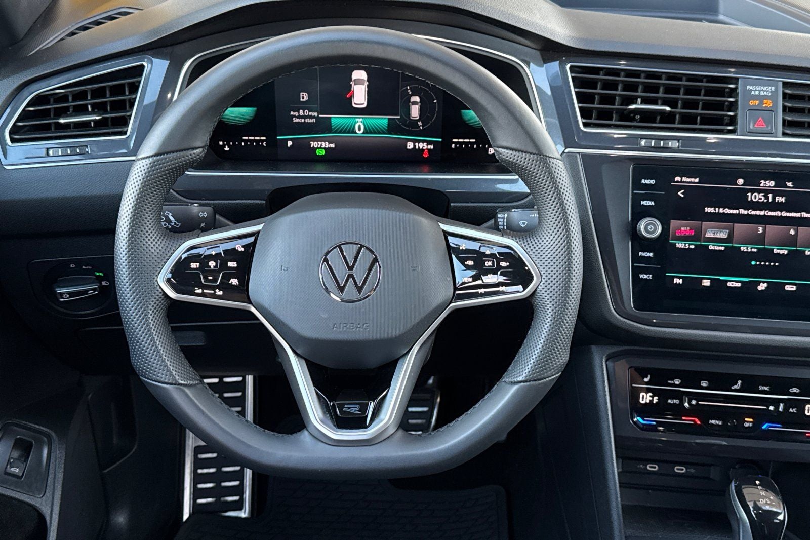 2022 Volkswagen Tiguan 2.0T SE R-Line Black