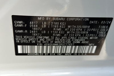2024 Subaru Crosstrek Limited