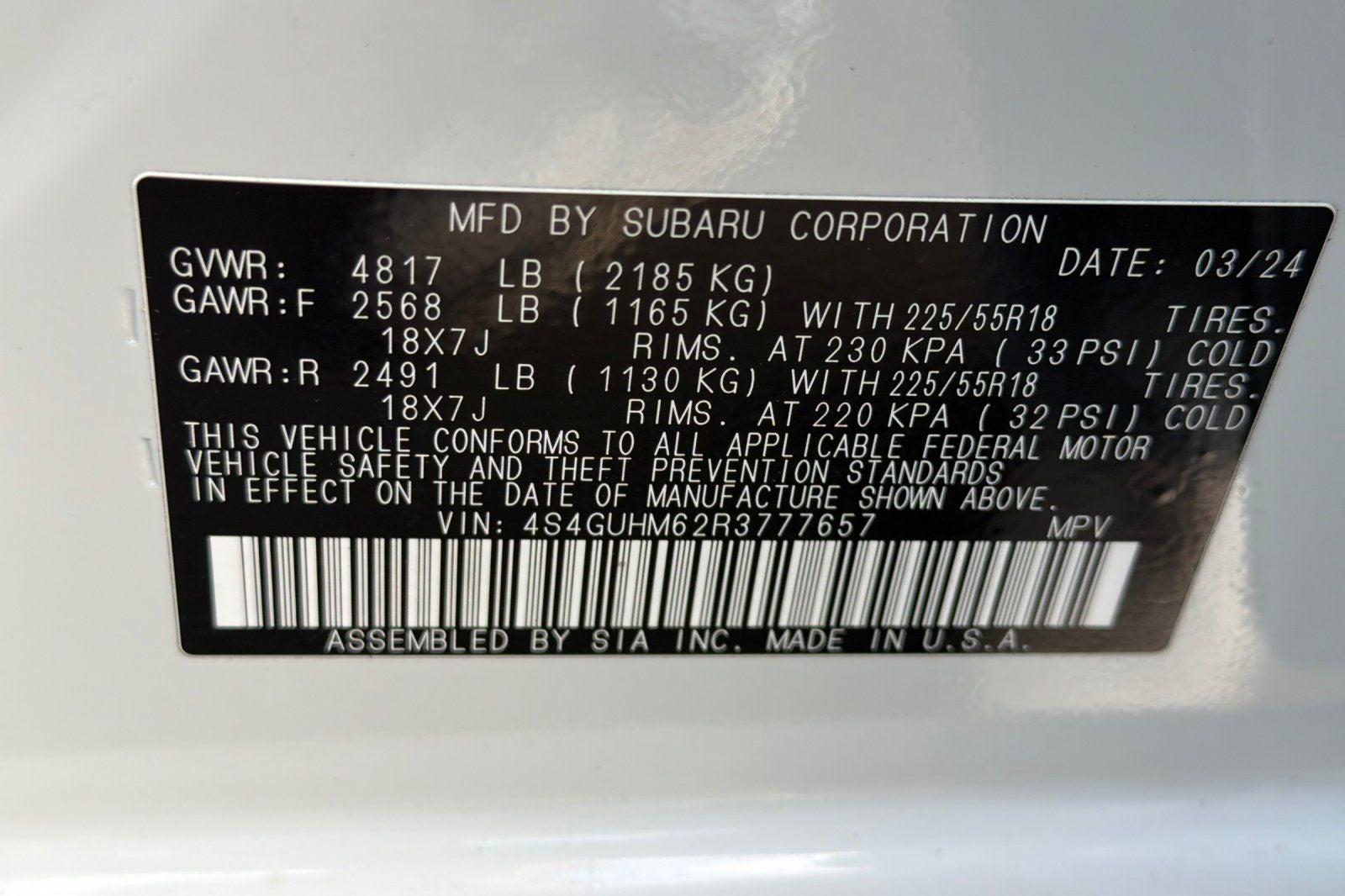 2024 Subaru Crosstrek Limited