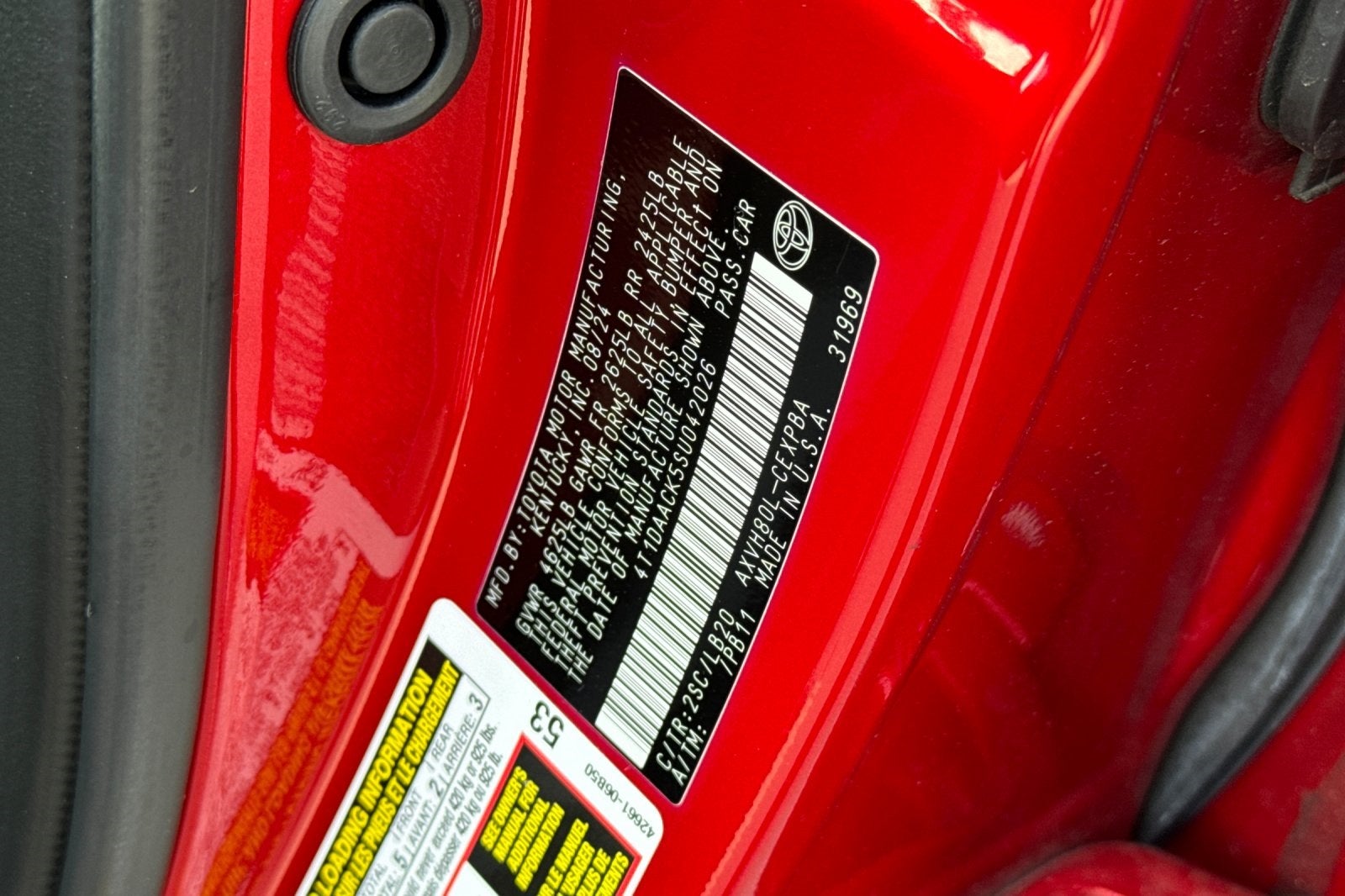 2025 Toyota Camry Base