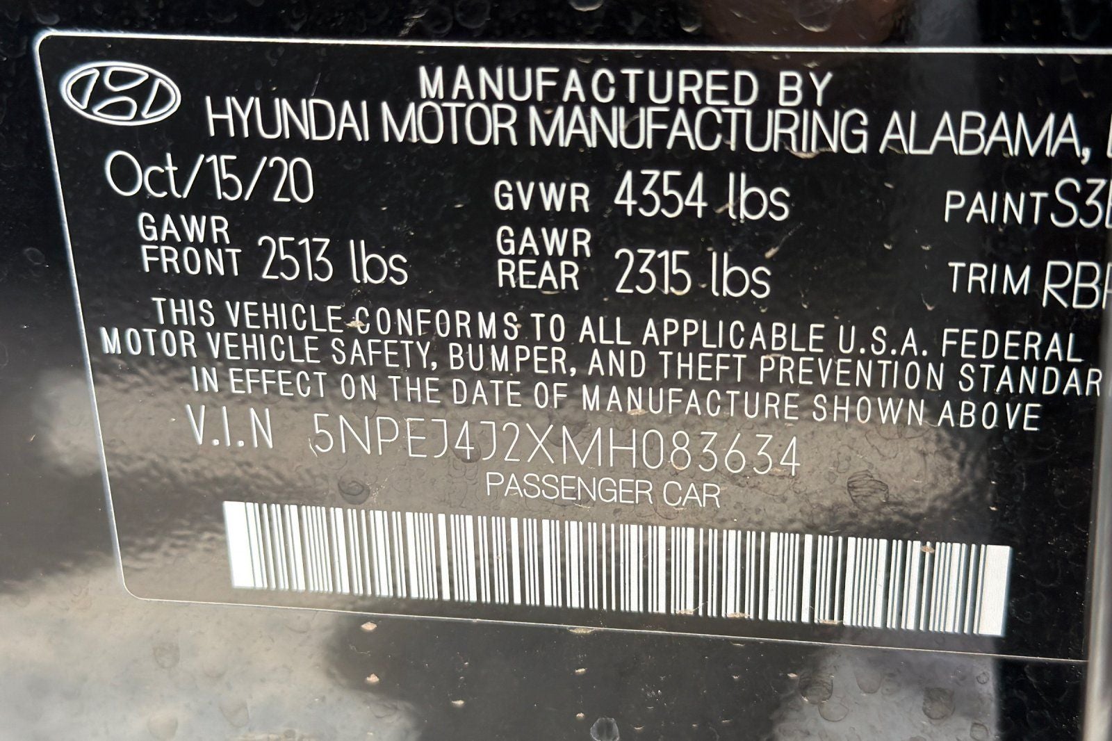 2021 Hyundai Sonata SEL Plus