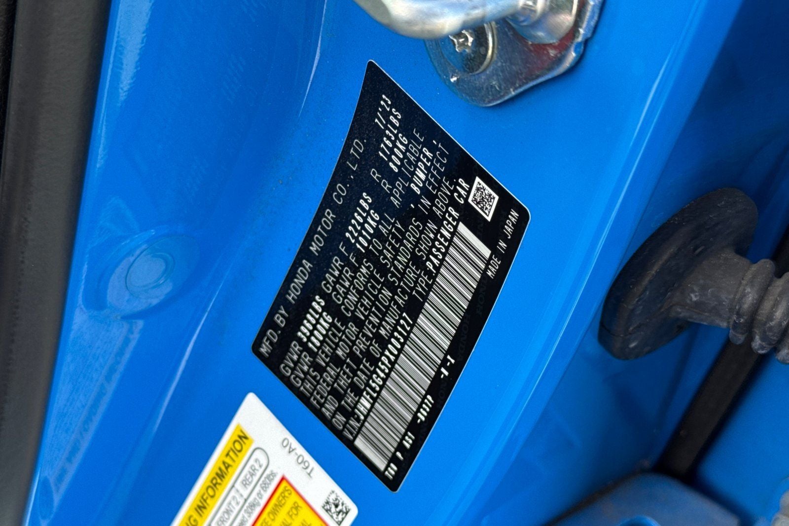 2023 Honda Civic Type R Base