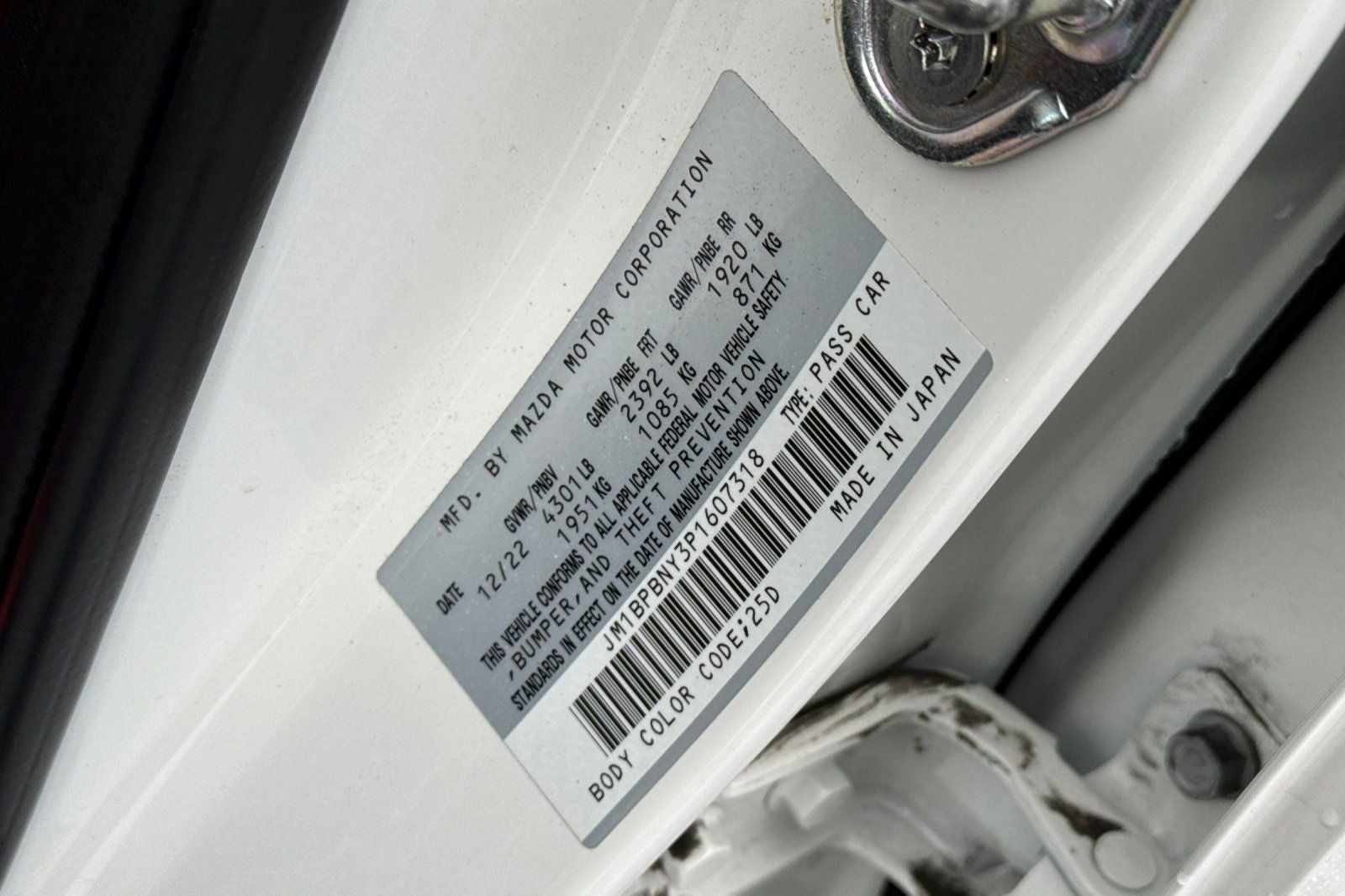 2023 Mazda Mazda3 2.5 Turbo Premium Plus Package