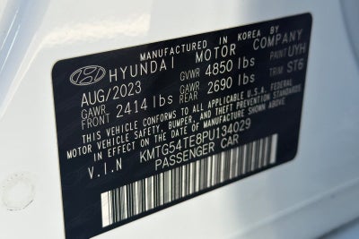 2023 Genesis G70 3.3T