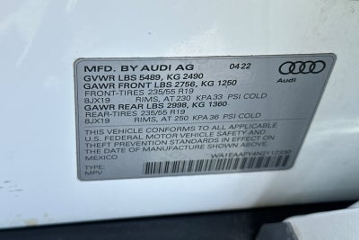 2022 Audi Q5 45 S line Premium quattro