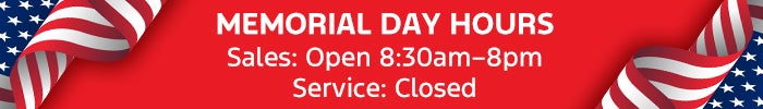 Memorial Day hours