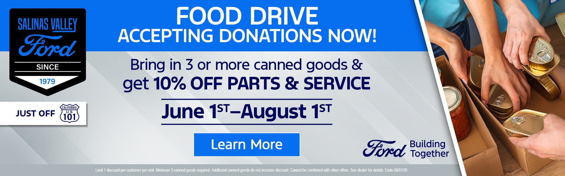 Food Drive Donations