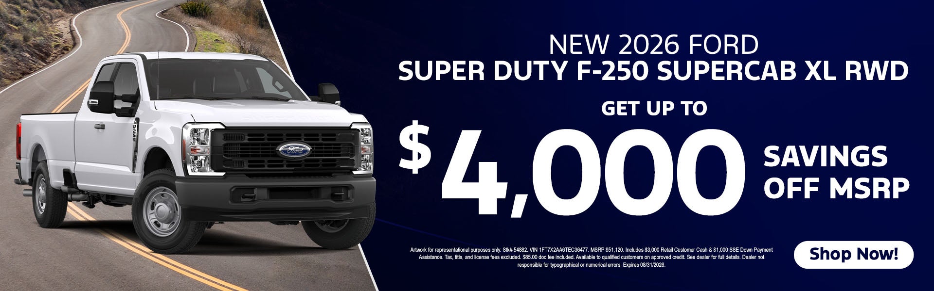 2026 Ford Super Duty Offer